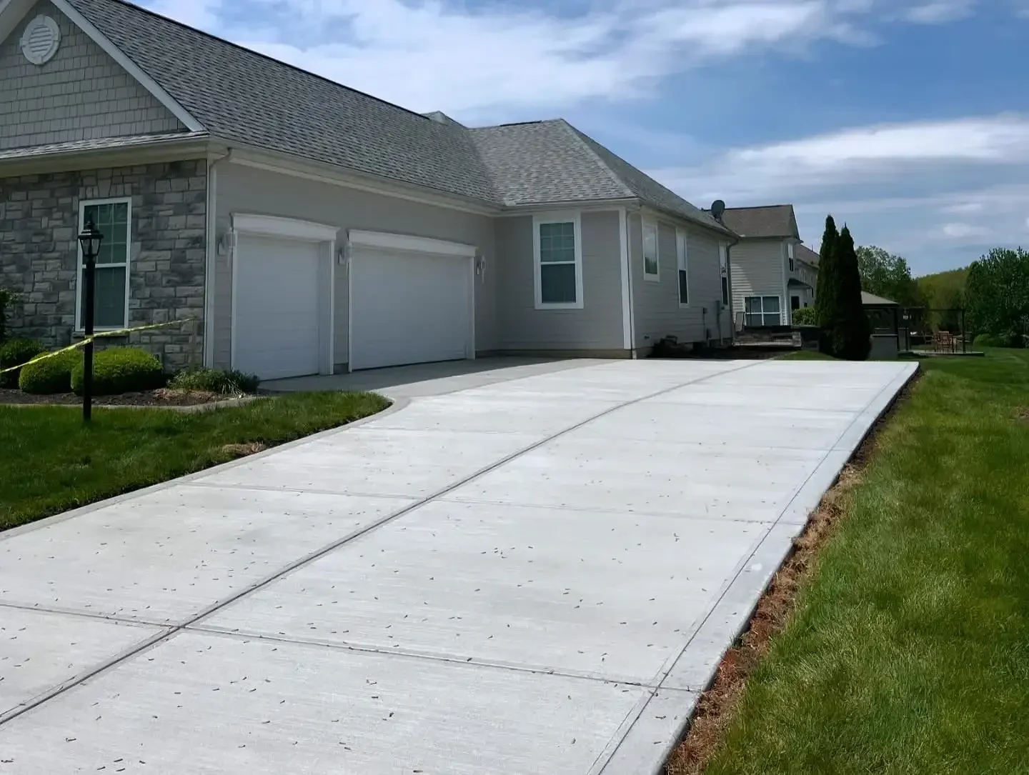 MCL Concrete driveway project