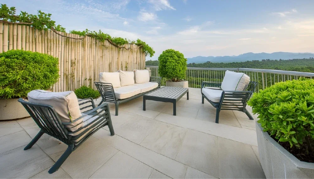 Concrete patio for your home outdoor living space