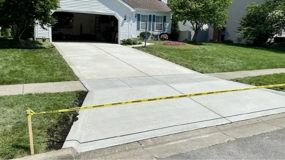MCL Concrete completed project photo — Columbus, OH concrete work