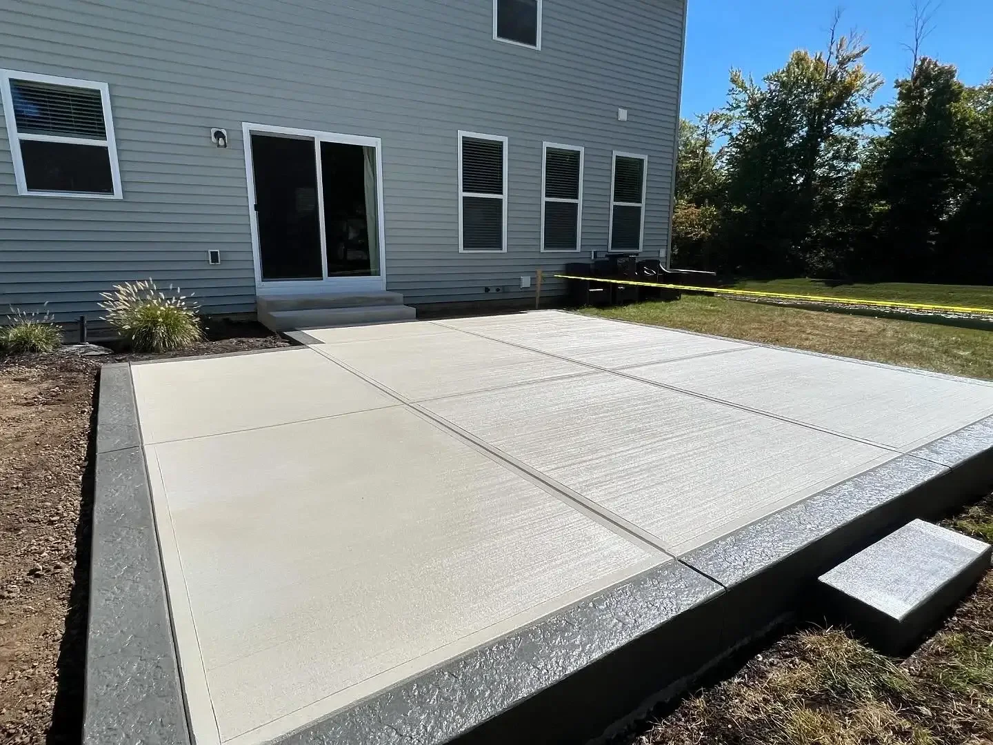 MCL Concrete patio project