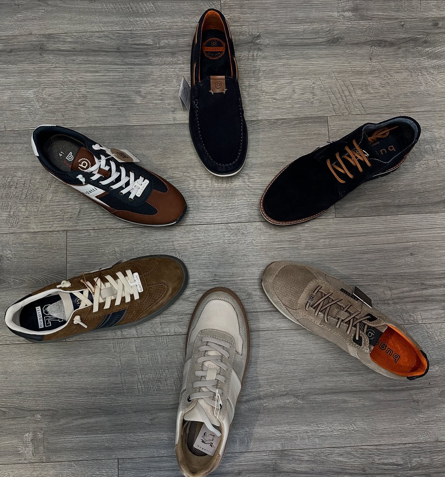 Which Bugatti shoes would you choose? 👟 

#visitcorbridge