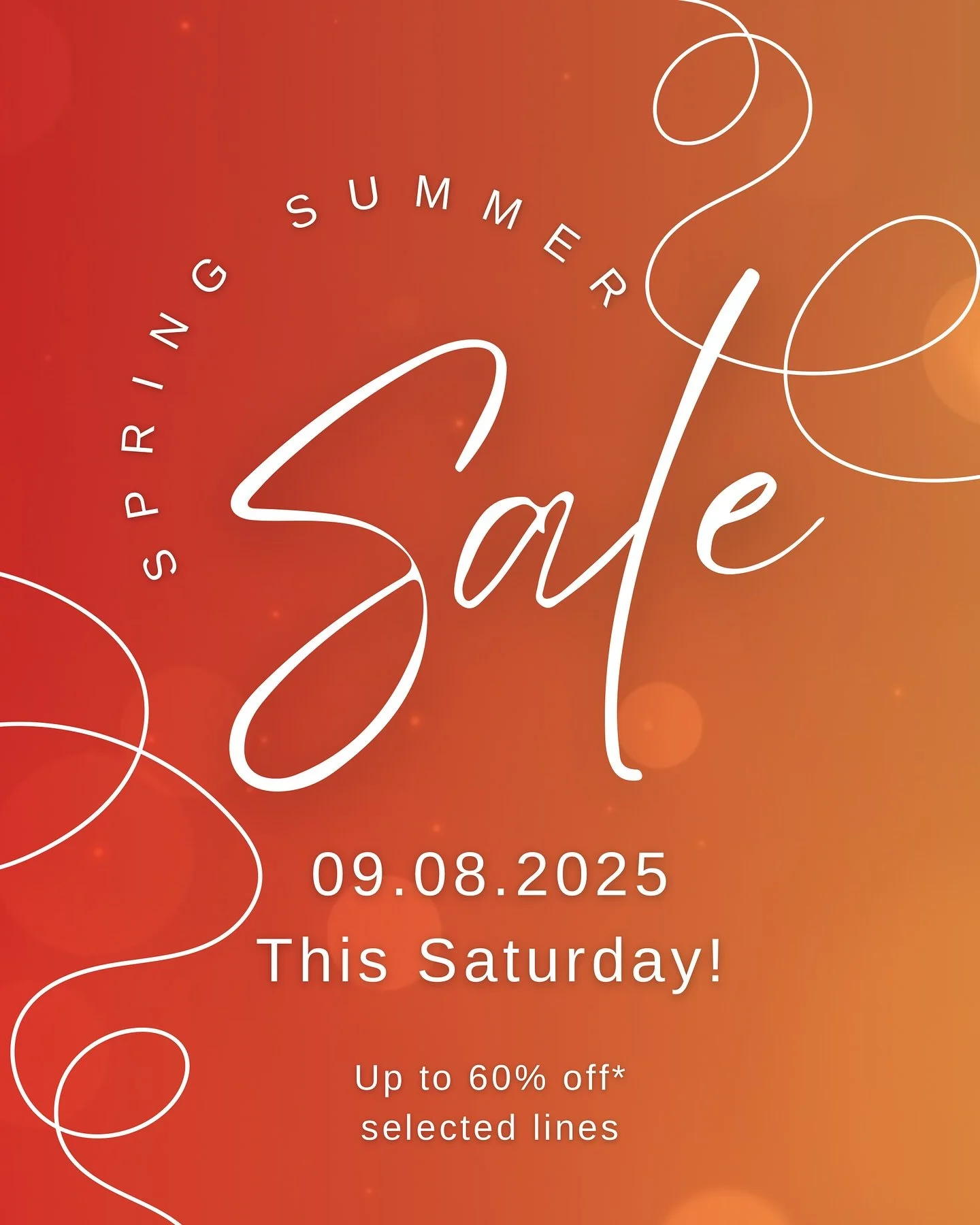 We are prepping for the sale so pop in this week to be the first to shop our summer sale before the first official day on Saturday !