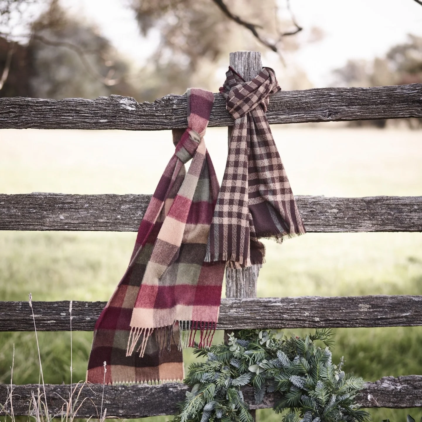 Day 16 of Gift Ideas - When the temperature drops you can certainly tell. Barbour scarves are the perfect length, made of lambswool and some have a bit of cashmere in too! More styles, colours and brands in store.