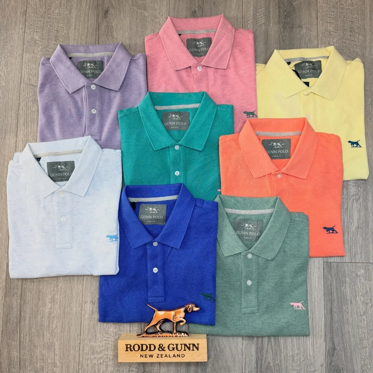 Adding some colour to this bank holiday Monday - The ever popular Rodd and Gunn Polo shirt brilliant quality and great value at &pound;59 💚💜💛💙🩵🩷

Open 11am - 4pm