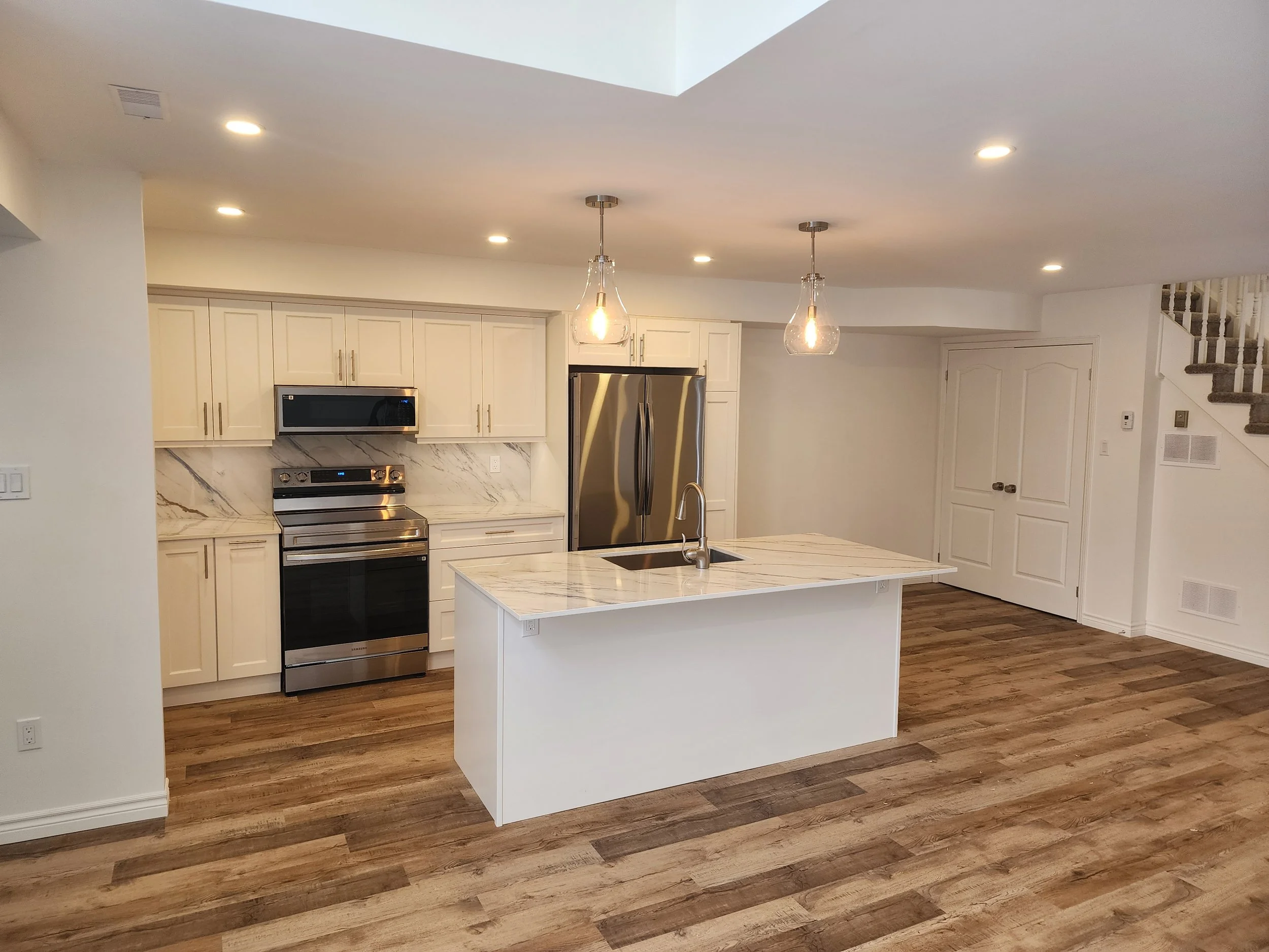 Gravenhurst Cottage Renovation: Kitchen + Bathrooms