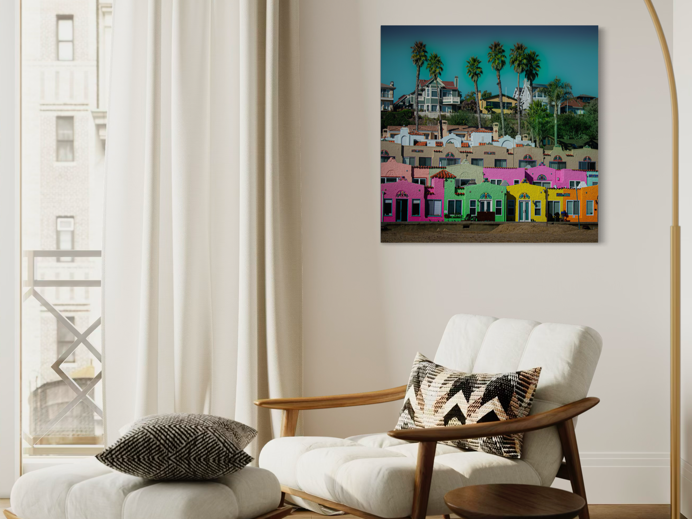 A picture of Capitola in square print