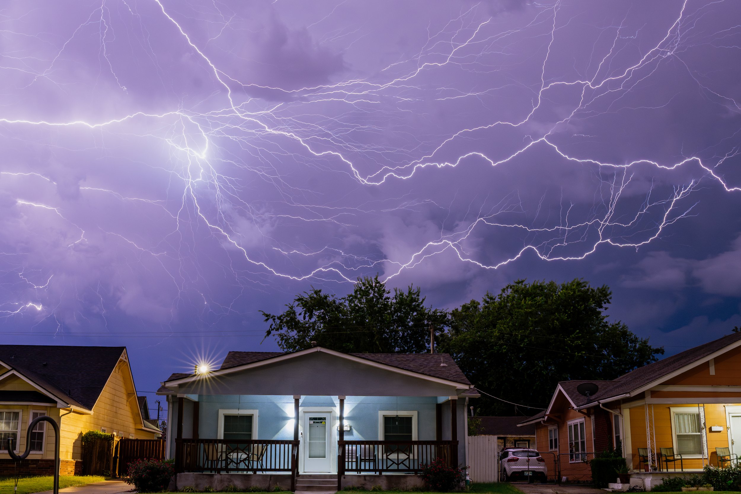 Lightning Over Home pt. 2