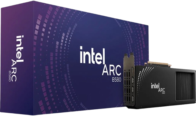 Herní grafická karta Intel Arc B580