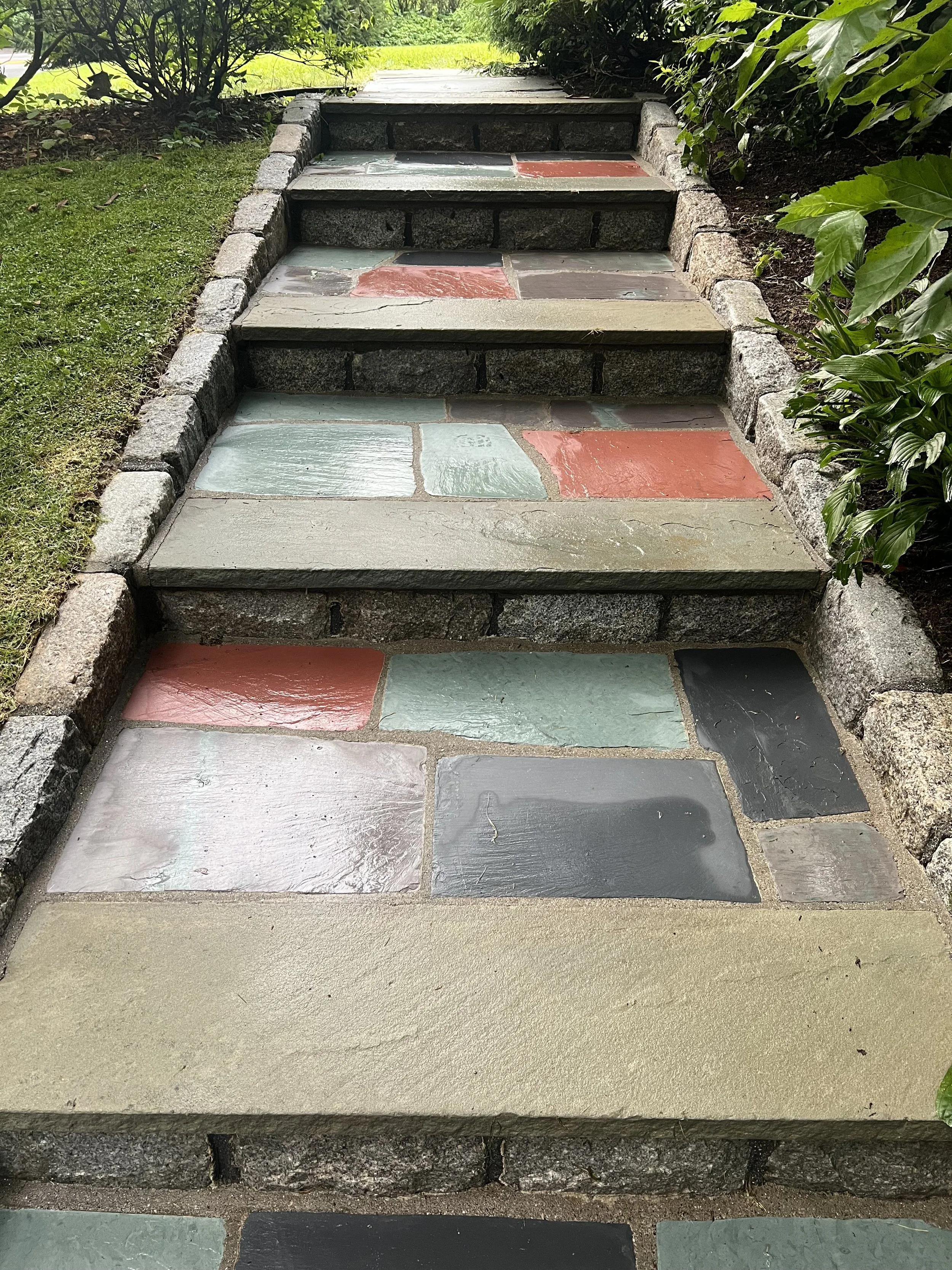 After Walkway Cleaning