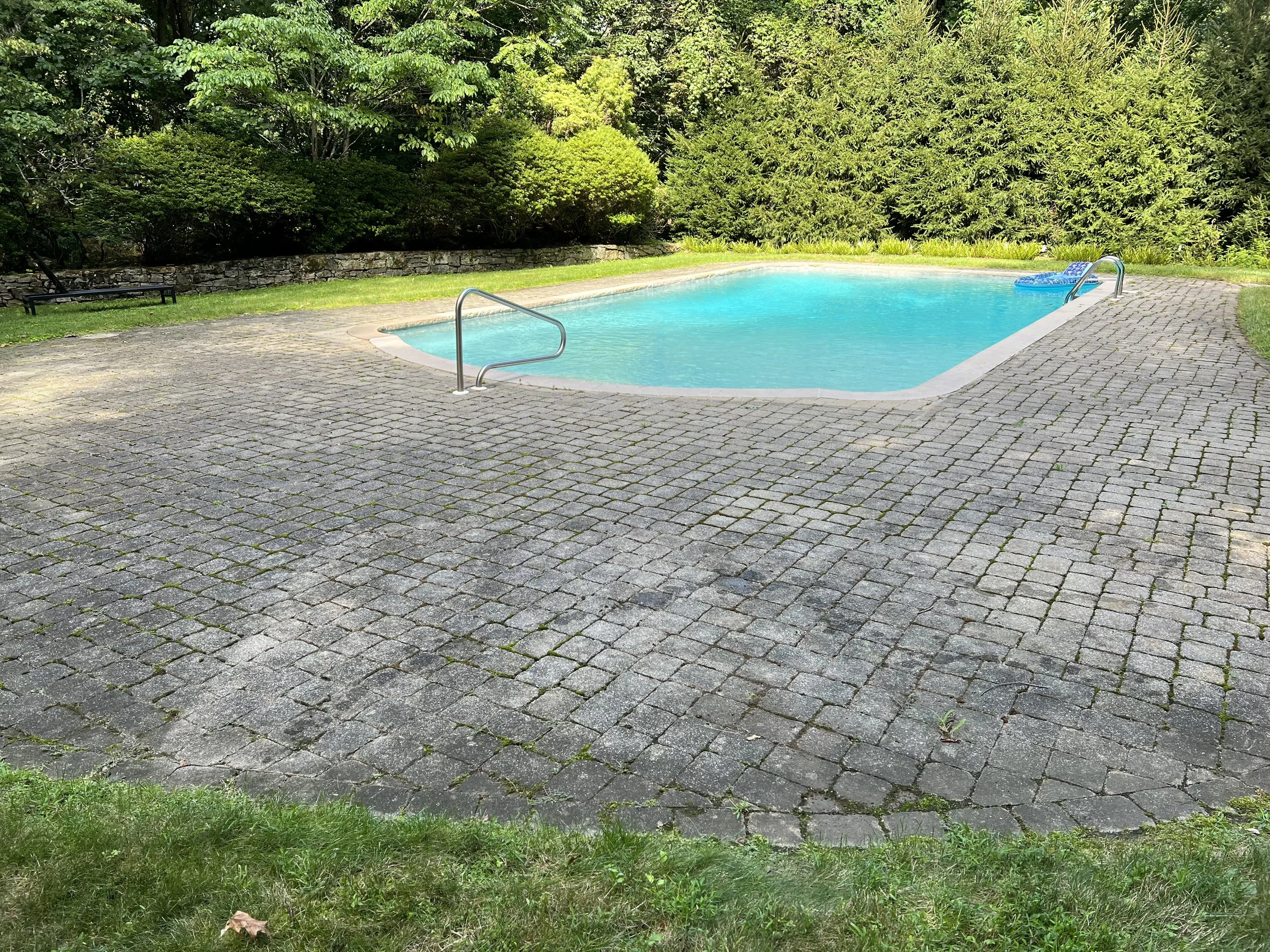 Before Pool Cleaning