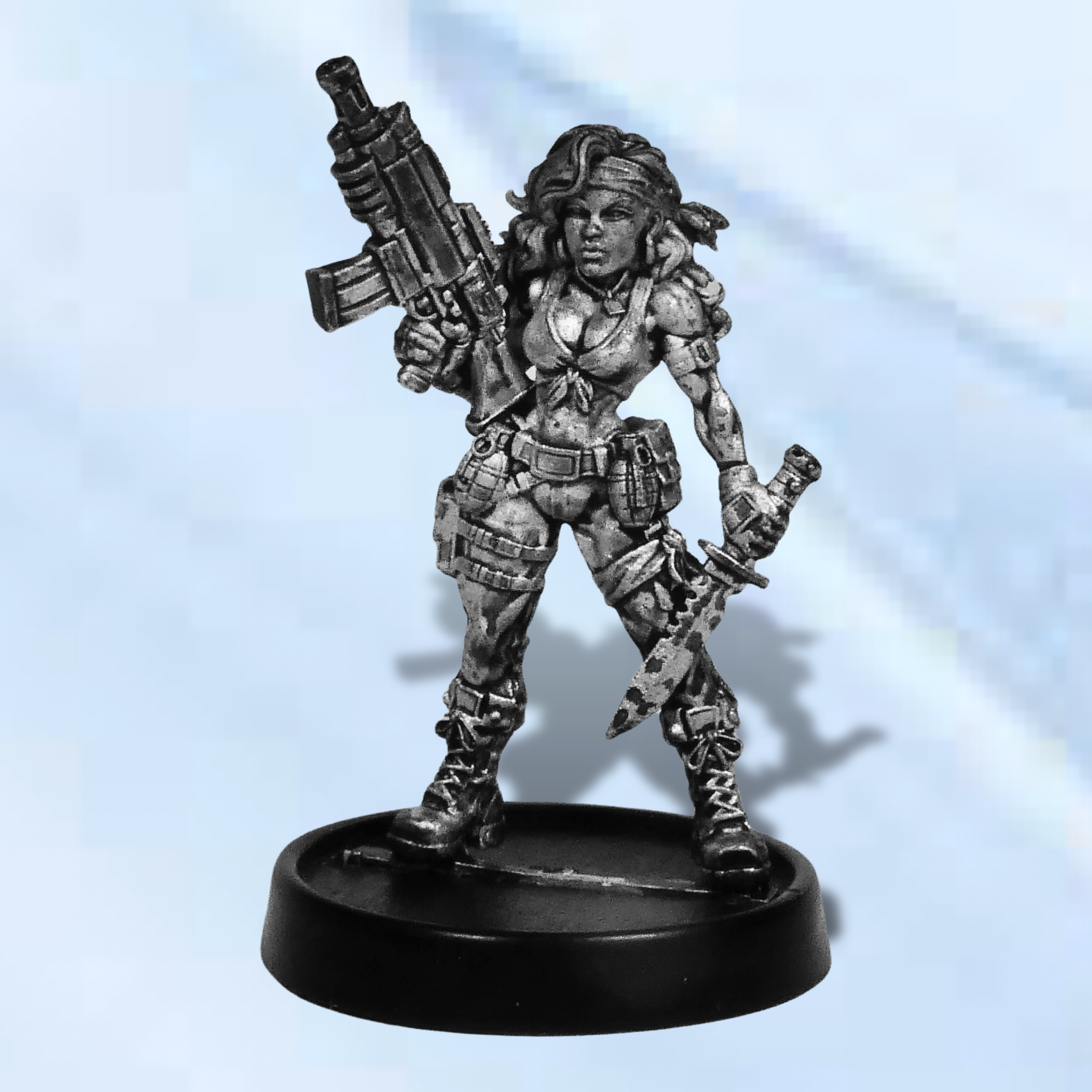 SIERRA WOLFE, FEMALE JUNGLE FIGHTER