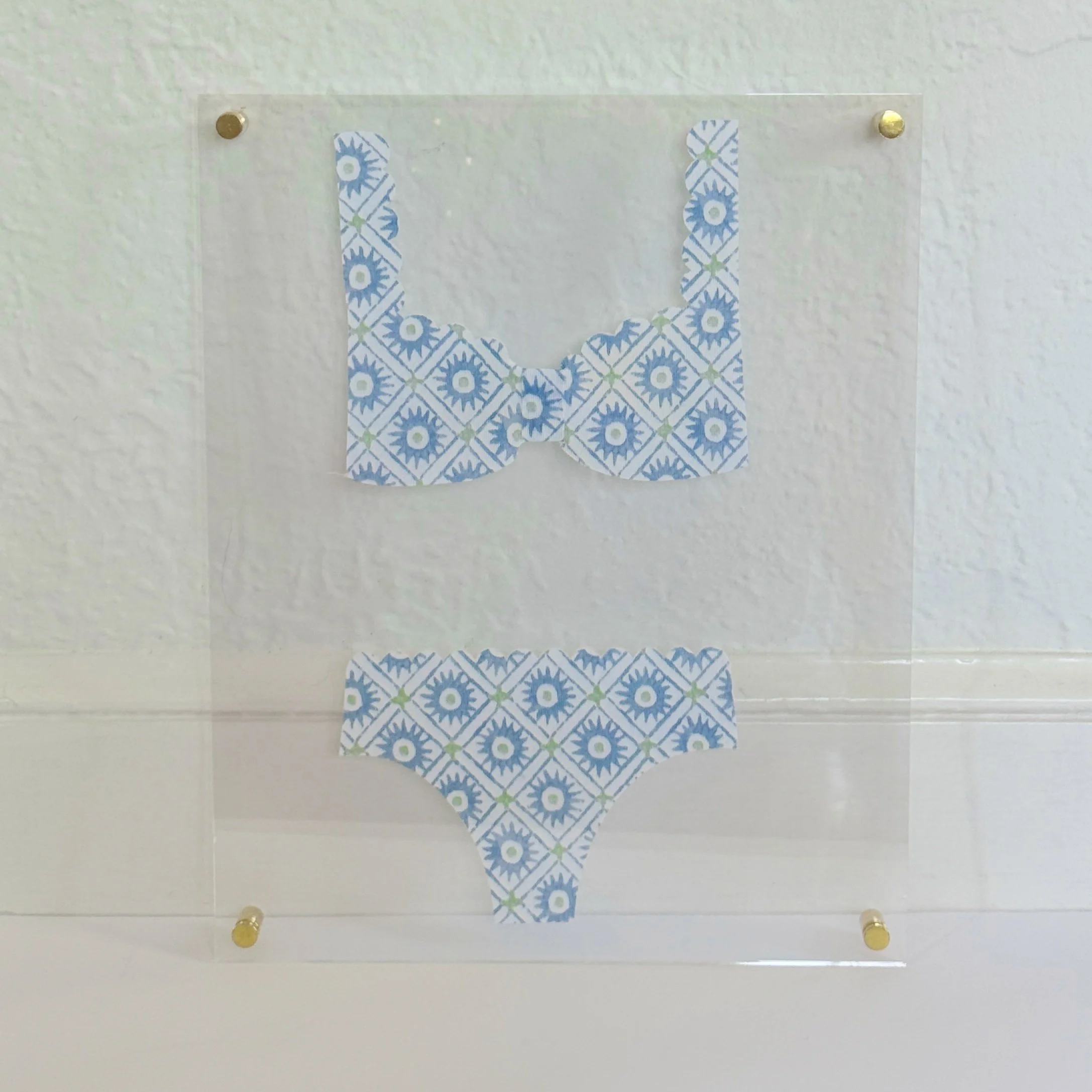 Blue & Green Sun Bikini