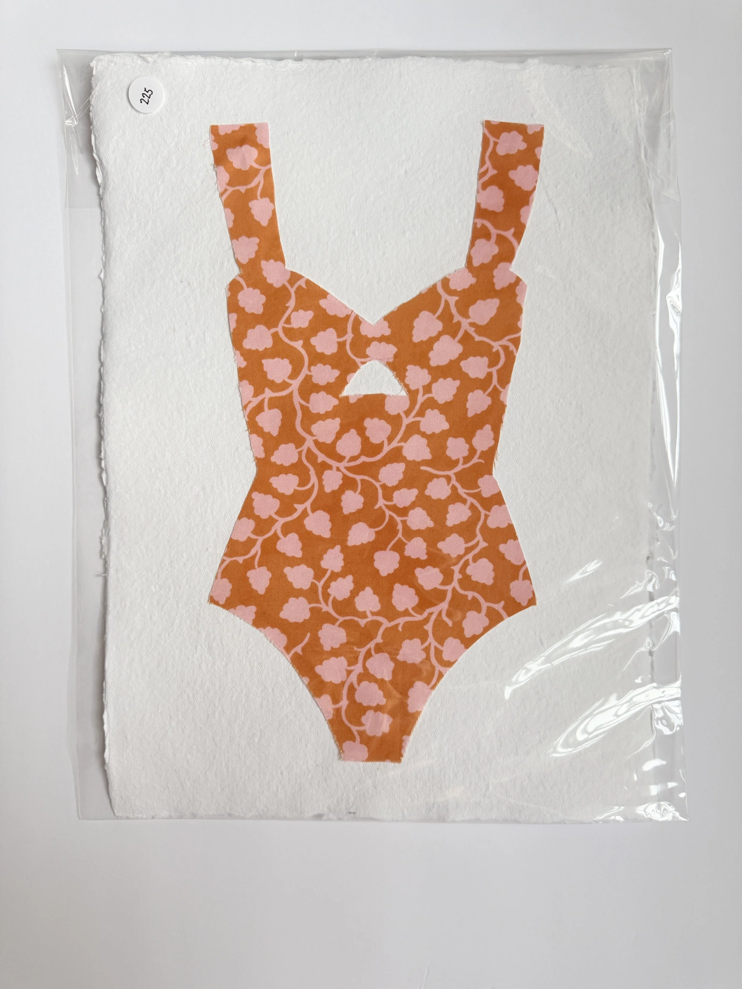 Pink & Orange One Piece