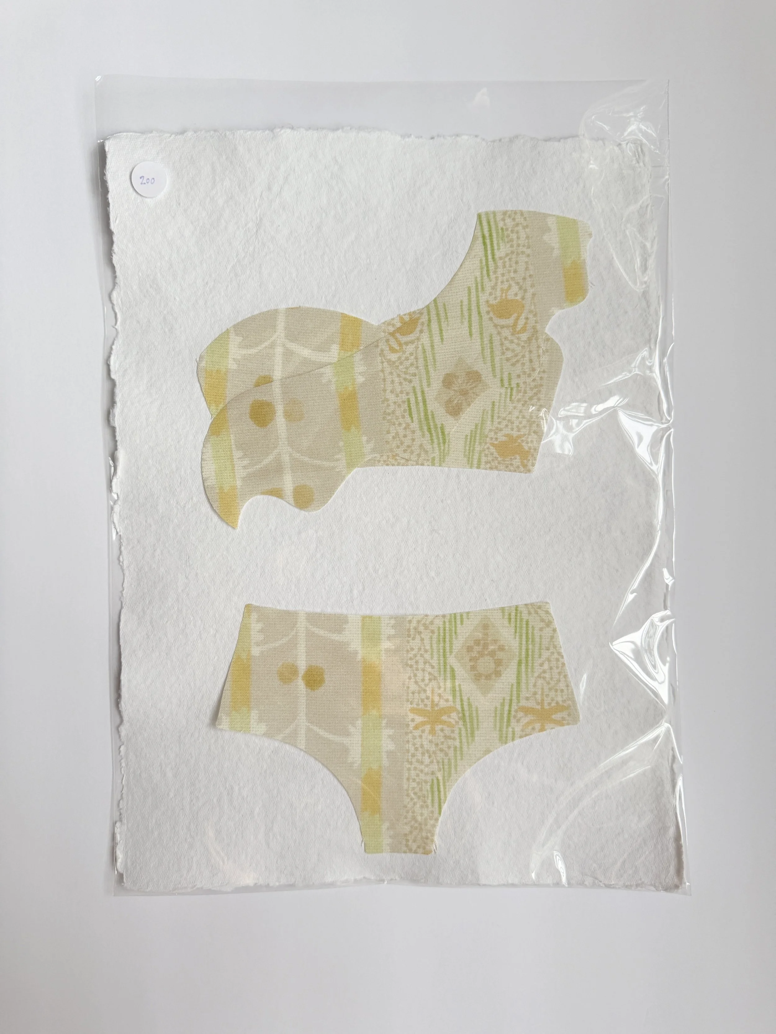 Ruffle Shoulder Bikini