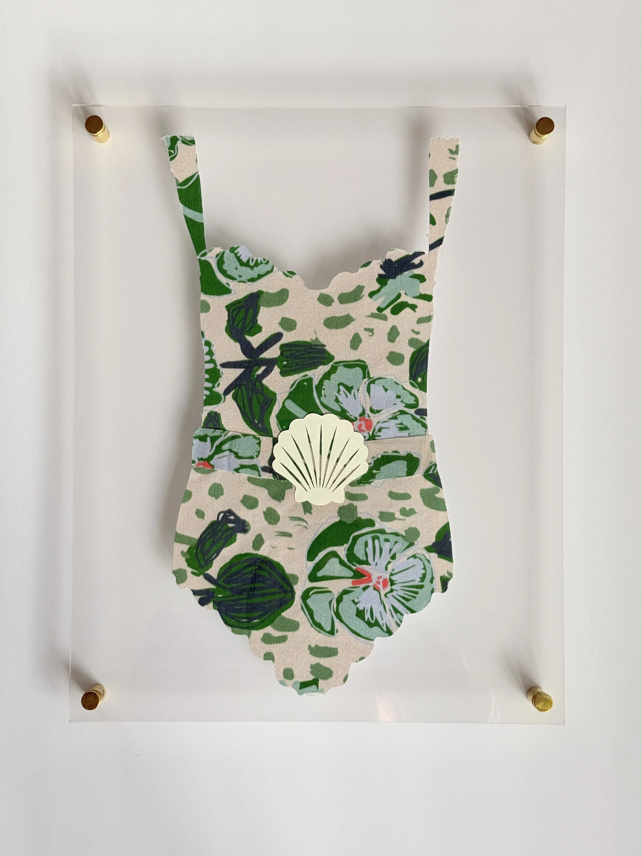 Floral Shell One Piece