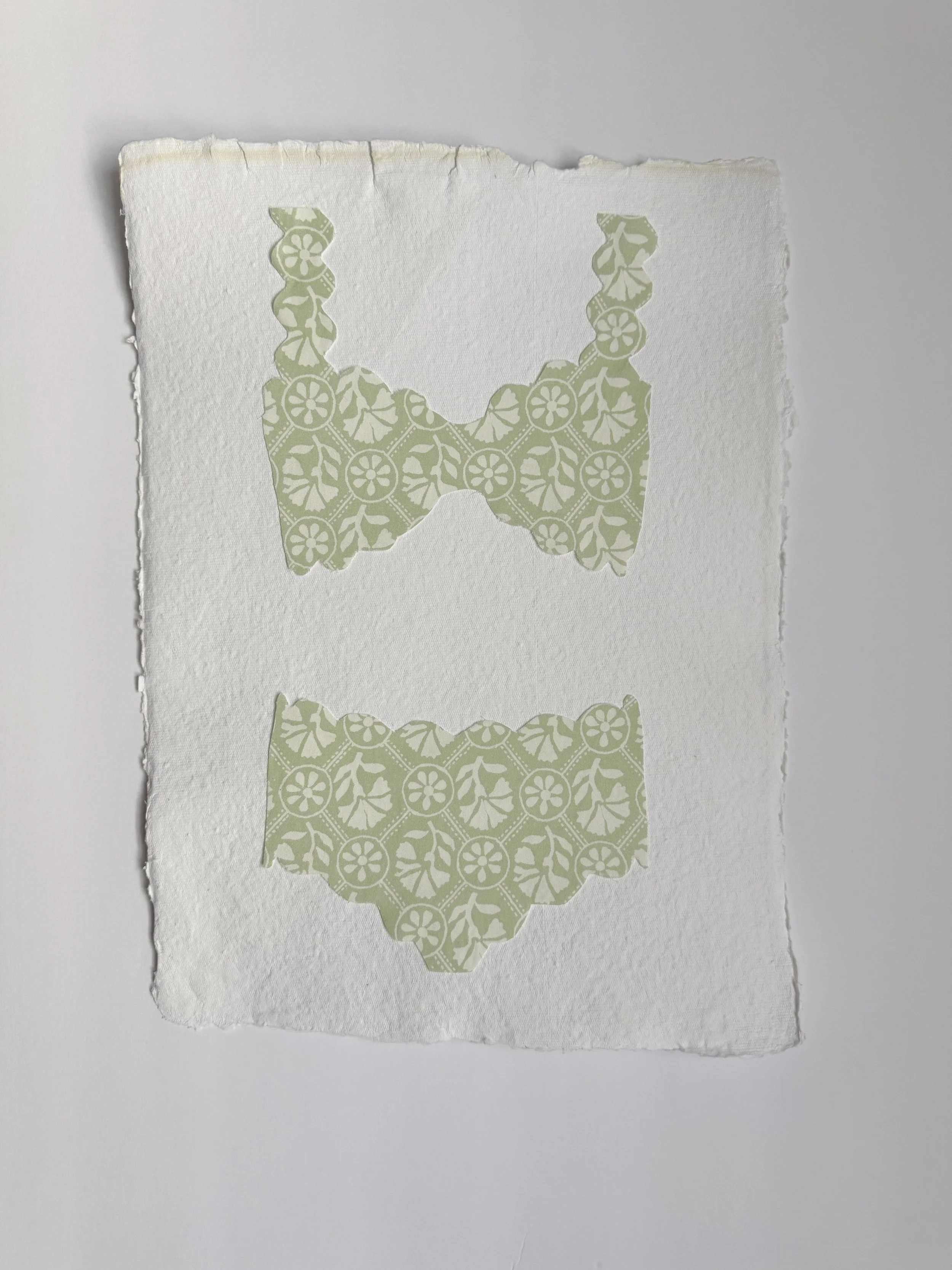 Green Scalloped Bikini