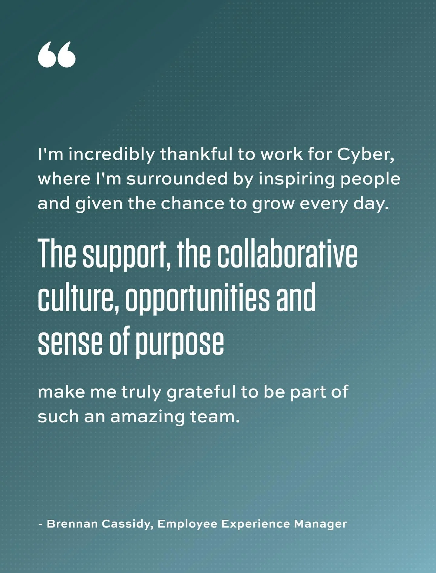 The drive, heart and commitment to each other and our clients that our team shows up with every day is endlessly inspiring and warming. 💖

#itnevergetsold #ourpeopleareourmagic #ESOP #employeefirst #livealifethatthrives