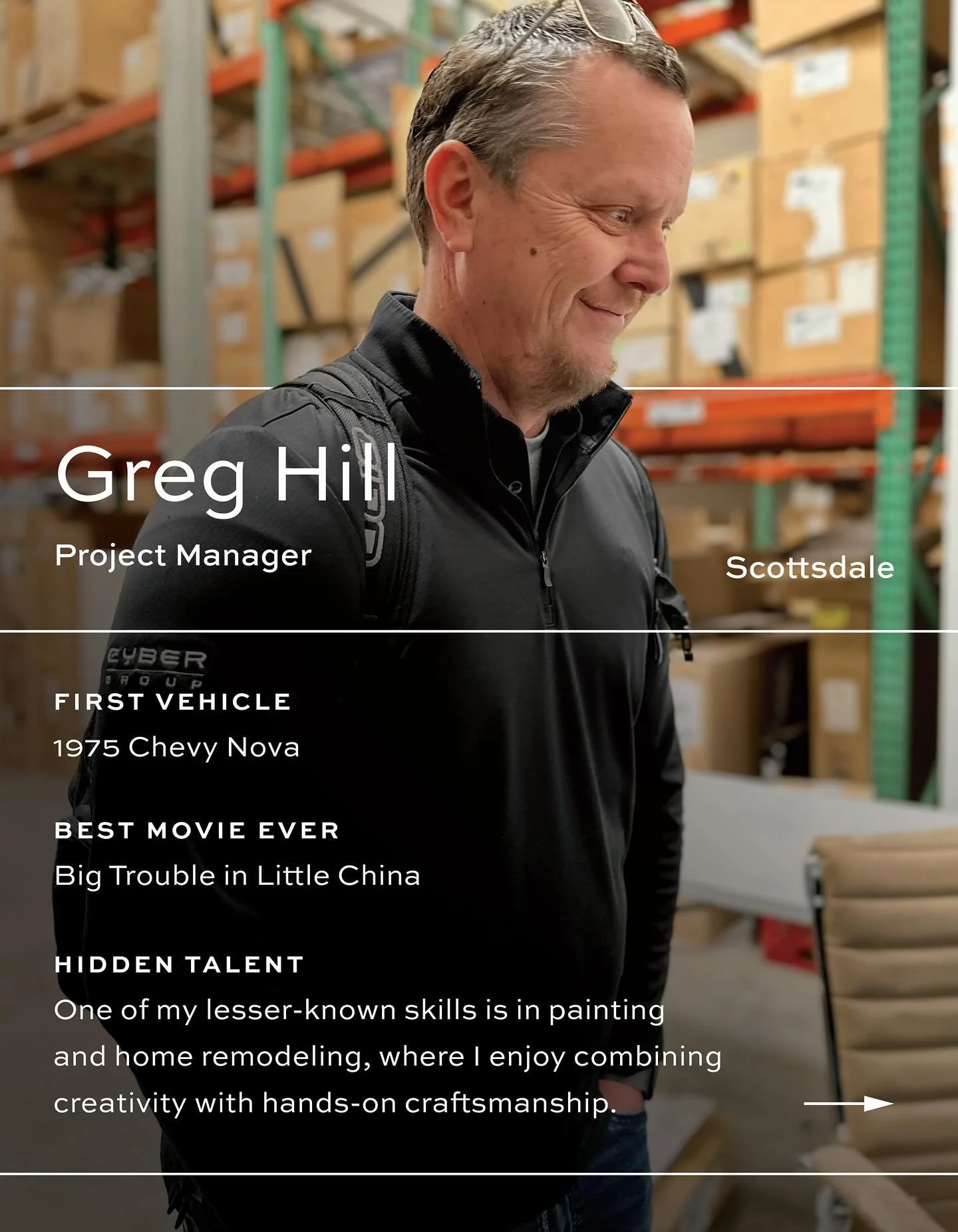 We are so, so grateful for the utmost care, thoughtfulness and attention to detail that Project Manager, Greg Hill shows throughout every single job from start to finish. He is a wonderful example of how effective and valuable a good leader can be. ?