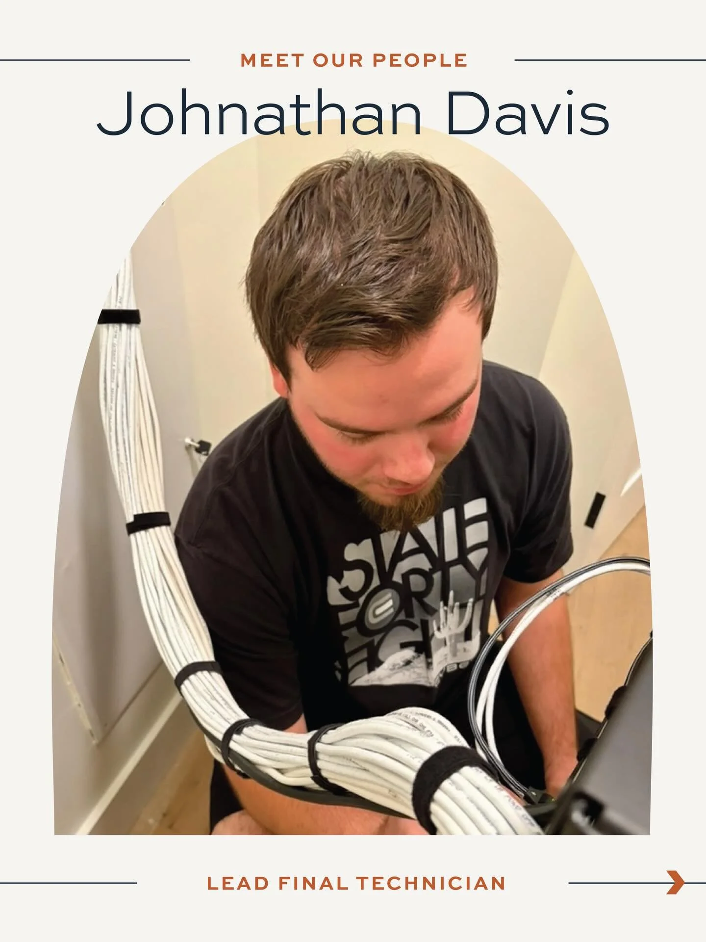 Johnathan, our exceptionally talented Lead Final Technician, is incredibly smart, has a gigantic heart, and is as hardworking as they come. I mean&hellip; he&rsquo;s a pilot, after all! 🙌 So proud and grateful for the incredible team we have here at