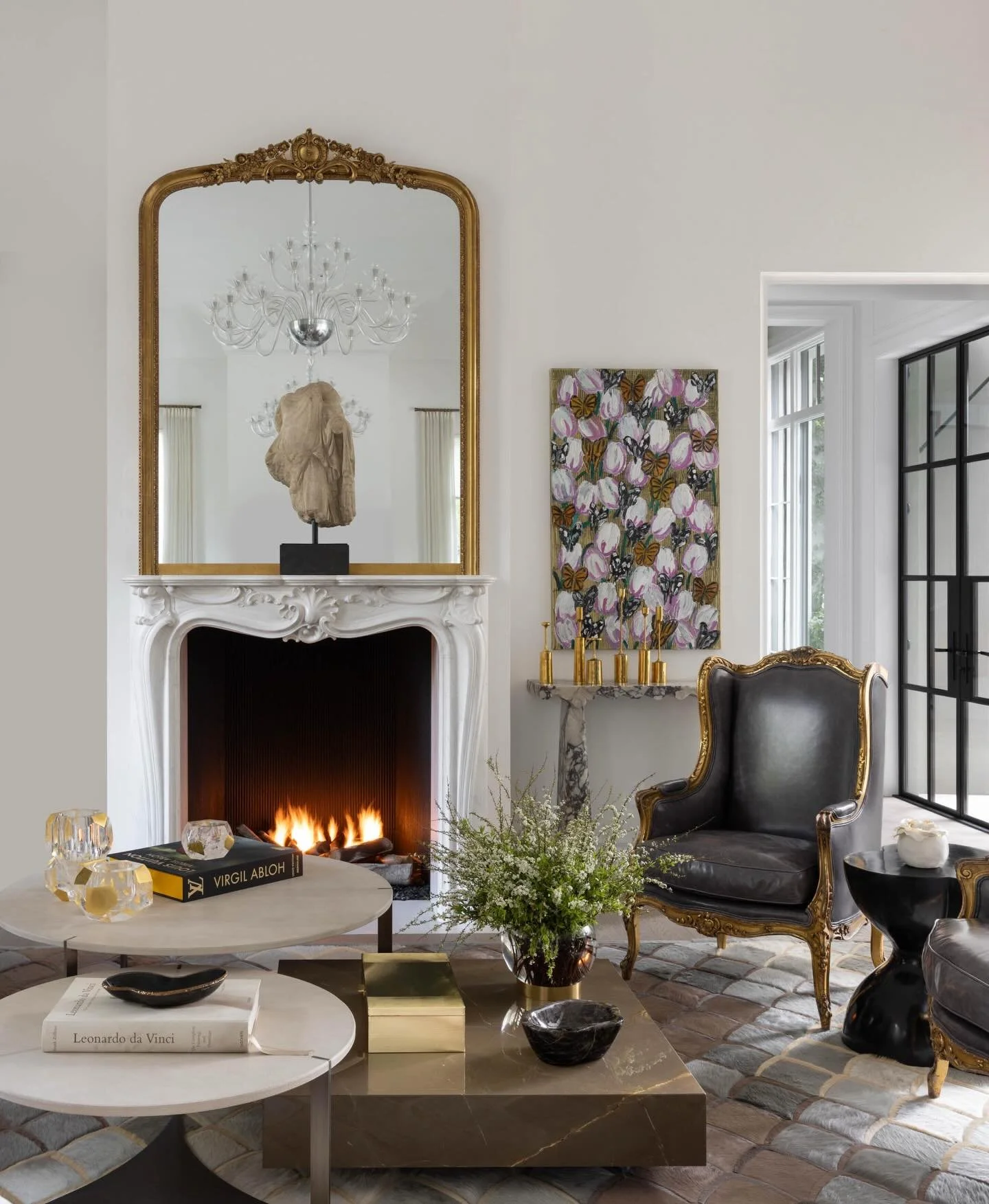Timeless in palette and beautifully rich in detail&mdash;this stunning home layers soft neutrals, sculptural forms and refined finishes to create a look that feels both elevated and enduring.

Builder: @salcitocustomhomes  Designer: @salcitodesigngro