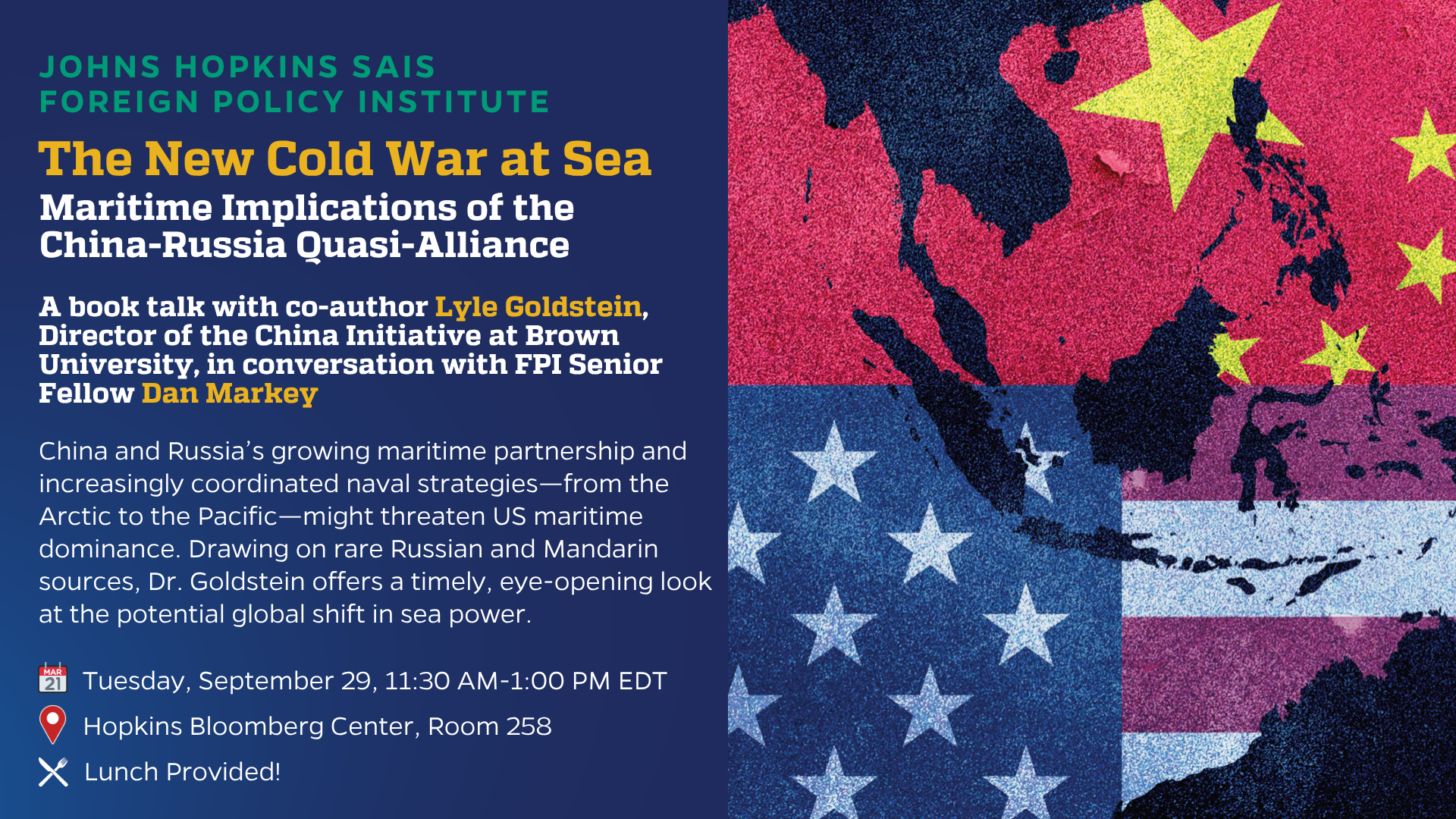 The New Cold War at Sea