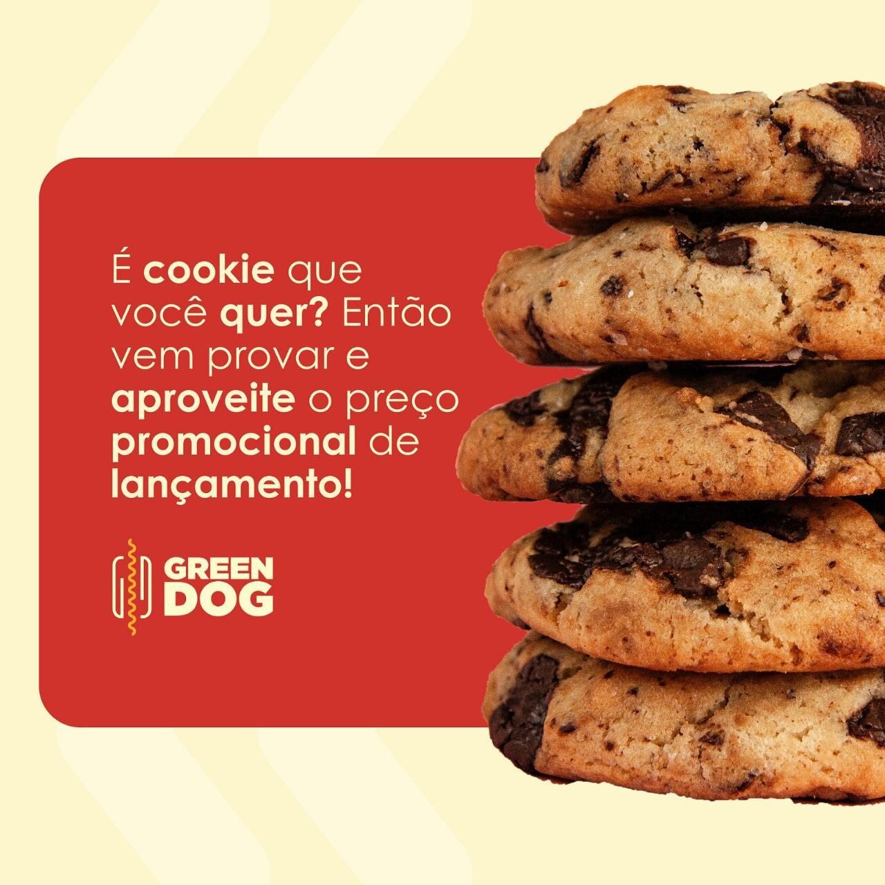 &Eacute; cookie que voc&ecirc; quer? Ent&atilde;o vem provar e aproveite o pre&ccedil;o promocional de lan&ccedil;amento!

Os nossos cookies rec&eacute;m-sa&iacute;dos do forno est&atilde;o esperando por voc&ecirc;! Se voc&ecirc; &eacute; um amante d