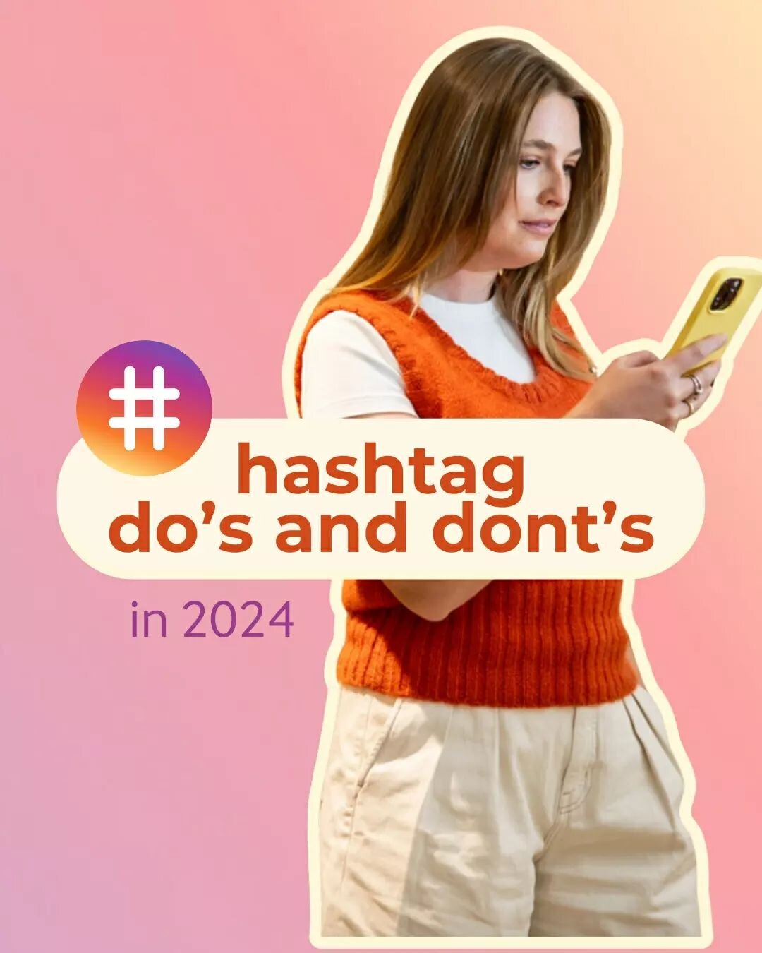 There's a lot of info and &quot;hacks&quot; circulating about hashtags. And as Instagram evolves, hashtags do too! This serves as your 2024 guide to effectively utilize hashtags for your brand on Instagram. Swipe left for my do's and dont's that I've