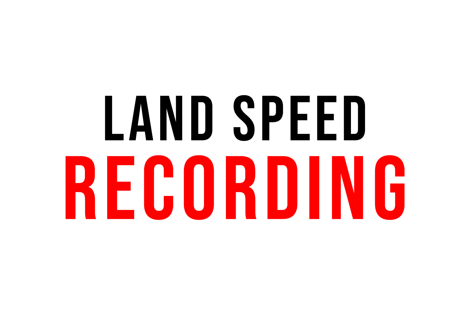 Land Speed Recording