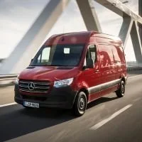 An image of a van with a link to this websites Van tracker and immobiliser shop page.