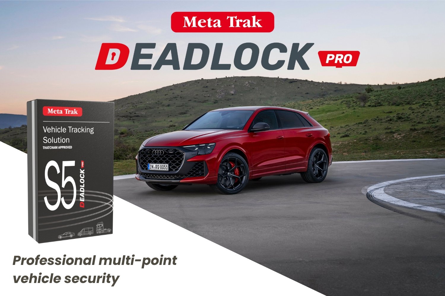 Meta Trak S5 DEADLOCK PRO tracker and immobiliser for Toyota RAV4