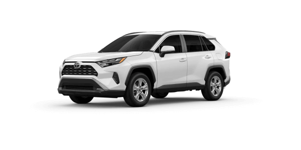 Image of a Toyota RAV4 with security recommendations to combat theft and headlight hacking as well as CAN injection theft.