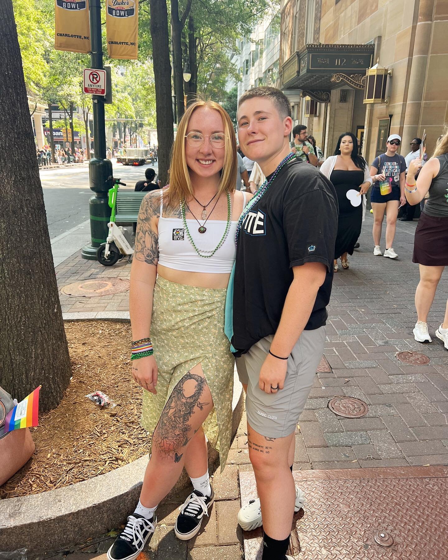 Sincerely says &ldquo;my first pride was so fun &amp; so hot! wooo!&rdquo;