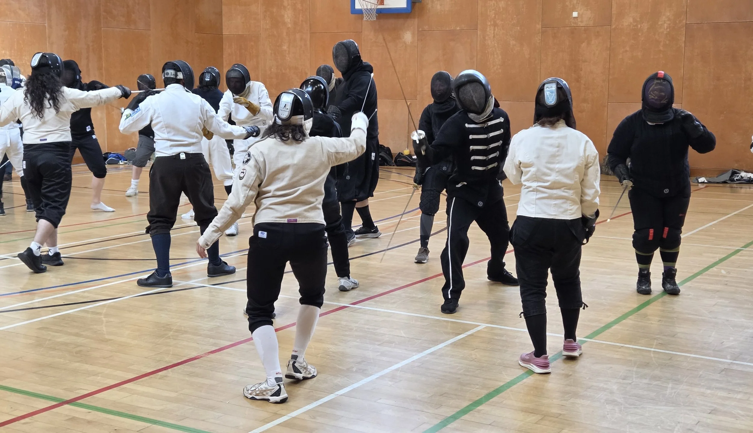 Image from a 2025 Smallsword Symposium workshop.