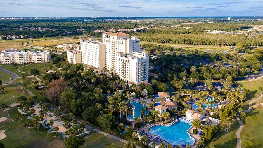 The Omni Orlando Resort Birdseye view