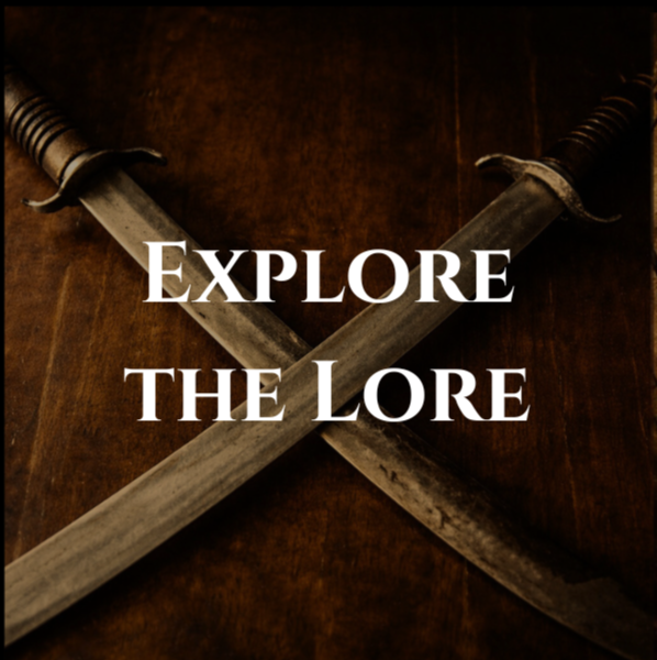 Swords crossed, explore the fantasy lore