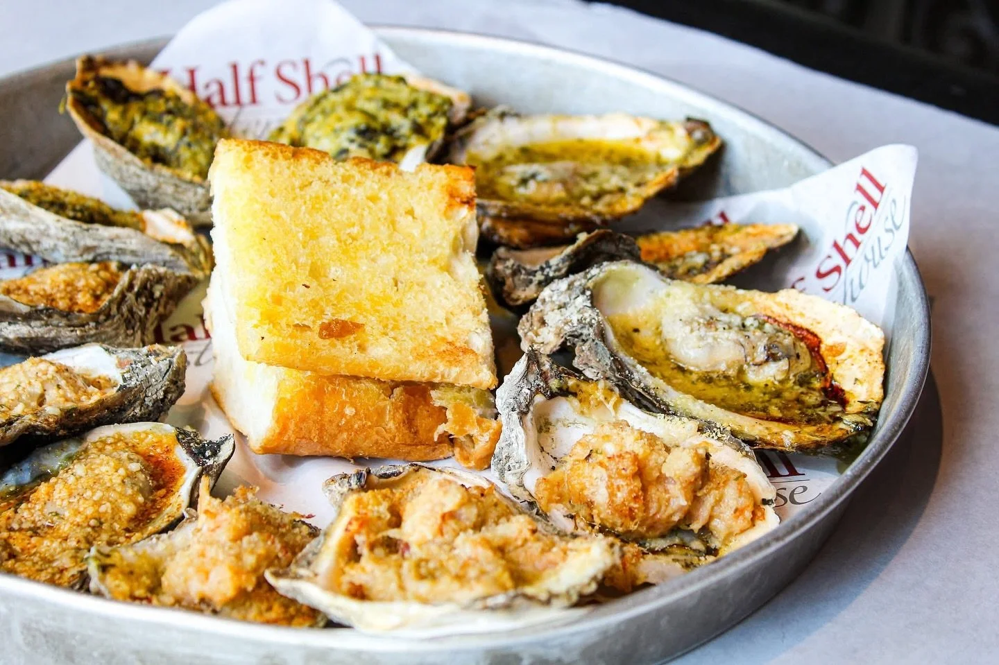 From the Gulf to your plate 🦪 Freshly shucked, always. Who&rsquo;s in for a dozen today?