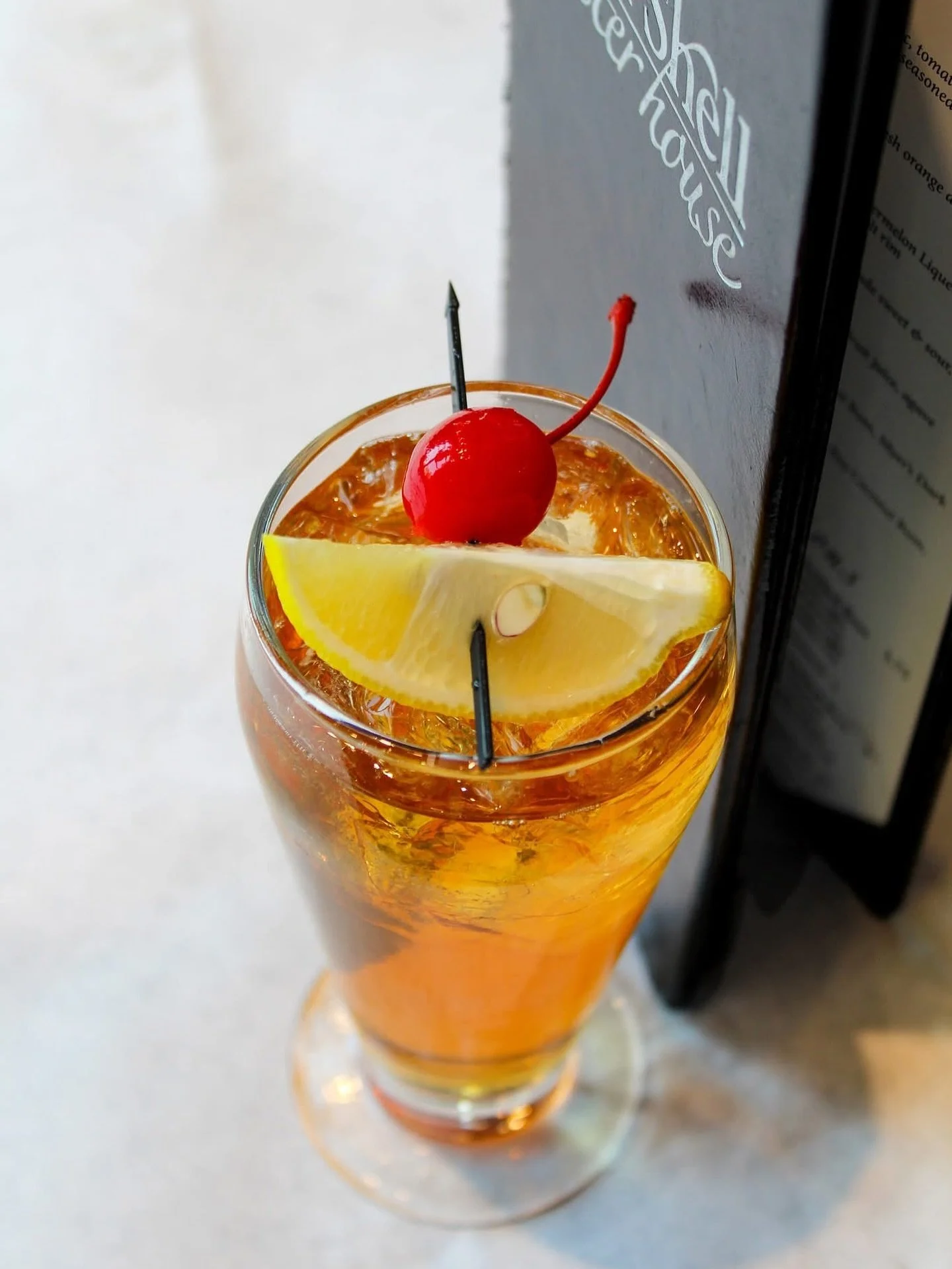 Sip into fall with our NEW Kentucky Tea made with Bulleit Rye, peach schnapps, and sweet tea. 🍋🍂 Available for a limited time.

More seasonal offerings available at halfshelloysterhouse.com/specials