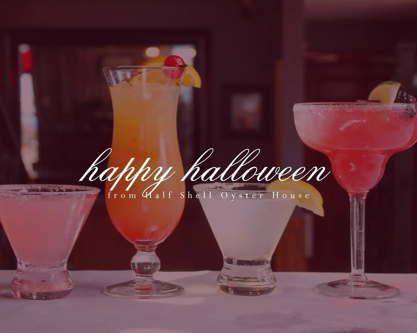 Witch better have my martini. 😉🍸🧙&zwj;♀️

Whether you&rsquo;re trick-or-treating for happy hour or ending the night with a fall nightcap, we&rsquo;ve got the magic. 🔮 Happy Halloween from your friends at Half Shell Oyster House!