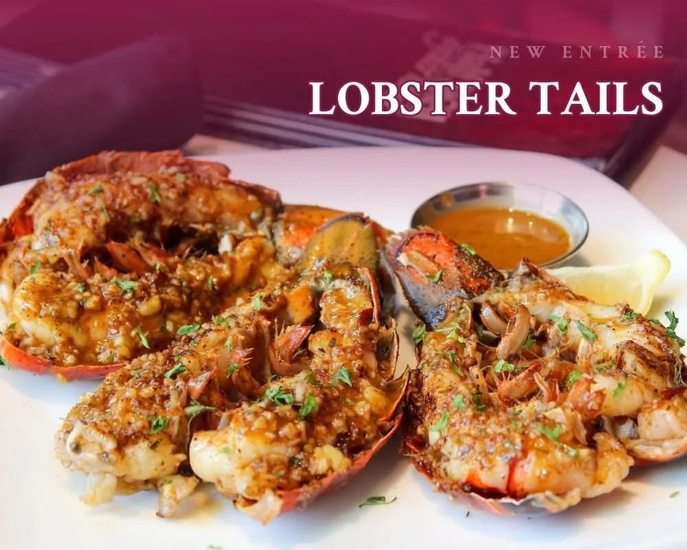 Treat yourself this holiday season... with grilled lobster tails 🦞

1/4 pound Maine lobster tails grilled with your choice of Orleans or Charbroiled sauce and served with your choice of two sides. 

✨ https://www.halfshelloysterhouse.com/specials