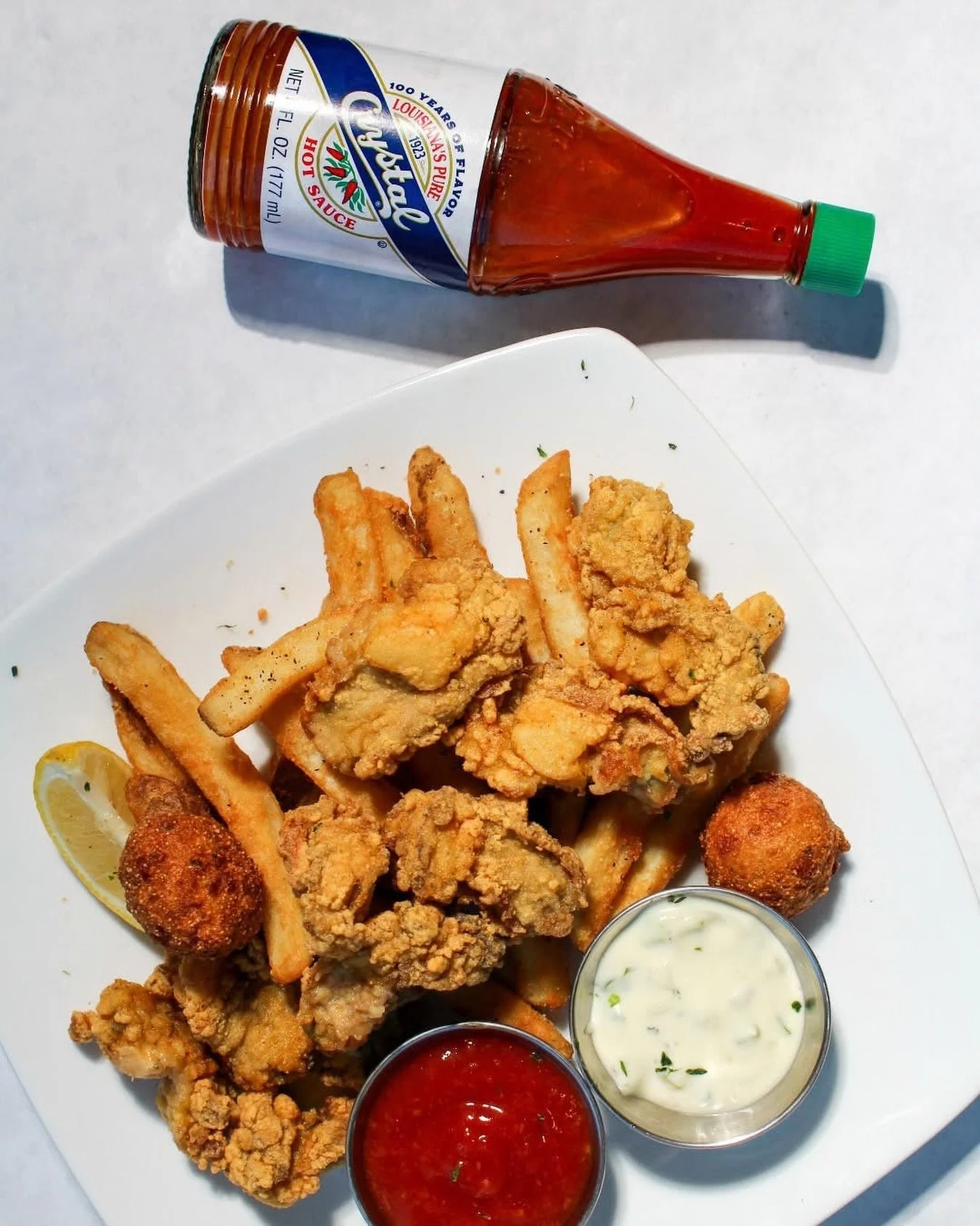 Fried oysters done right &mdash; and done your way. 🦪

Now available in small or traditional portions, all day, every day. However you&rsquo;re dining, we&rsquo;re ready!

Learn more about what&rsquo;s new here at Half Shell 👉 halfshelloysterhouse.