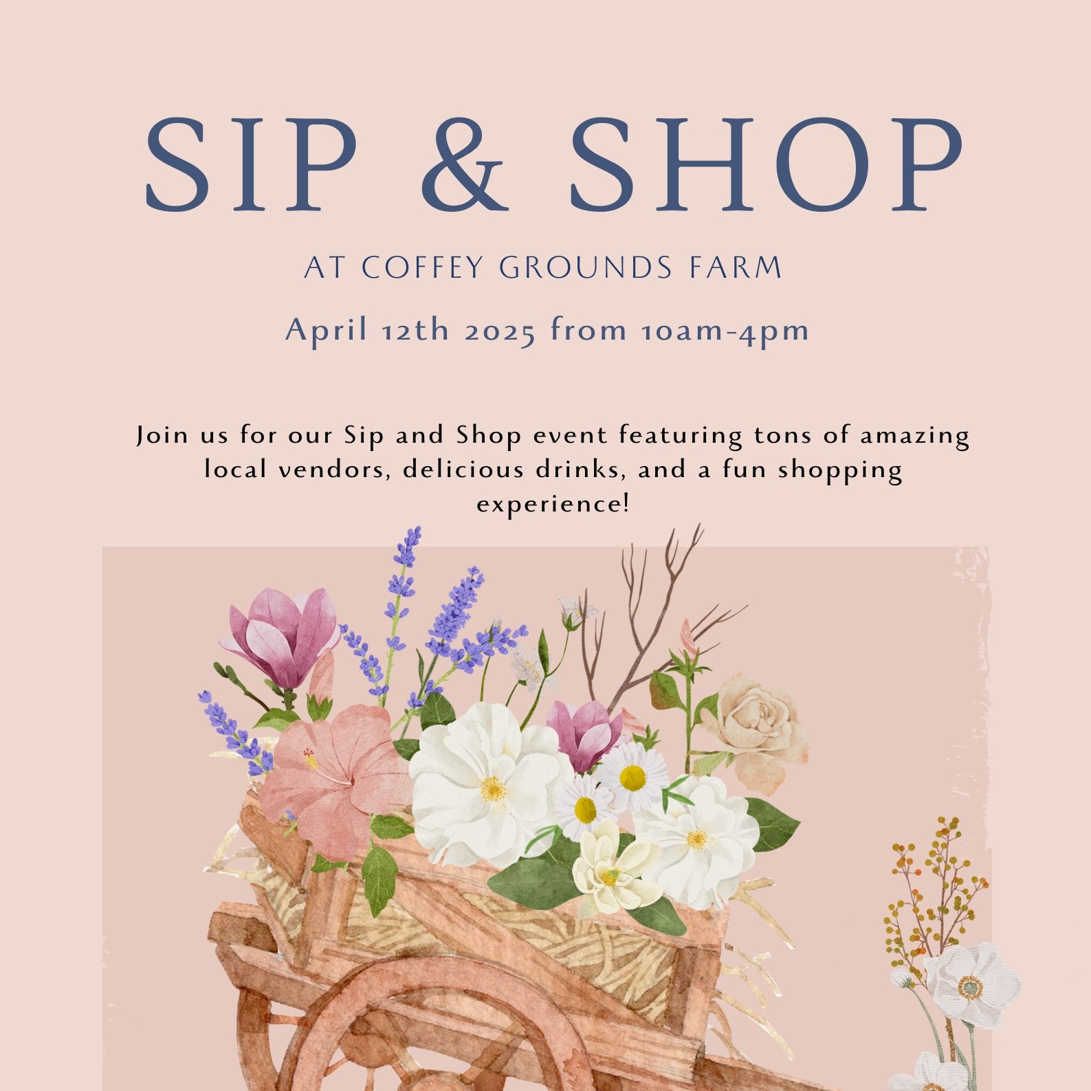 Sip & Shop at CGF!