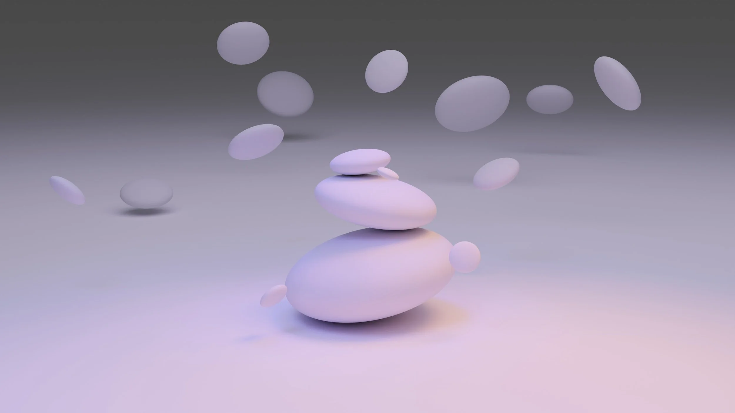 Being at peace despite circumstance