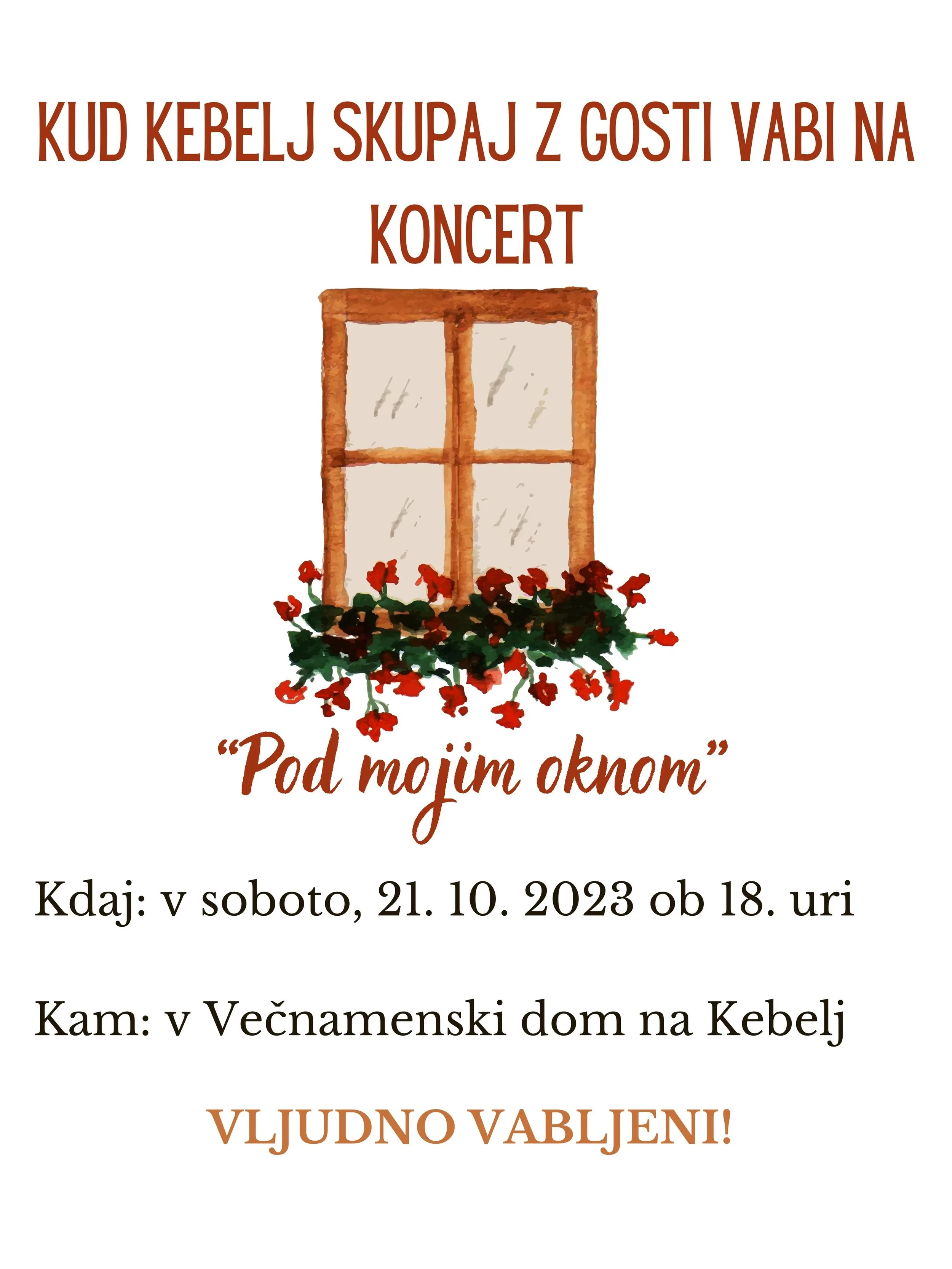 KONCERT KUD KEBELJ