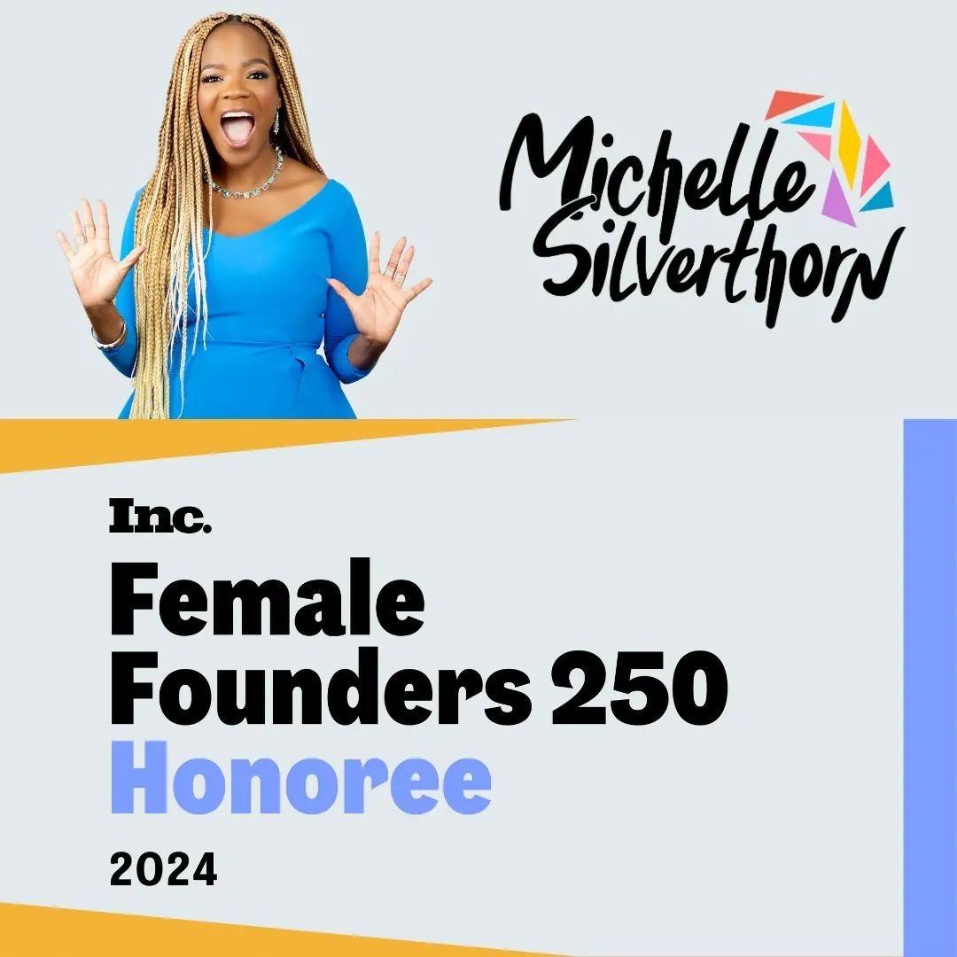 I am thrilled to share that I have been recognized as one of Inc. Magazine&rsquo;s Top 250 Female Founders!

Look at this group!

These 250 bold, innovative, and trailblazing women - I am so privileged to be a part of them.

I started Inclusion Natio
