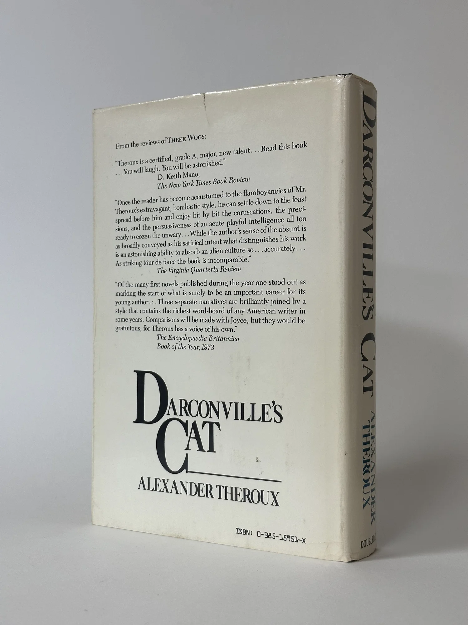 洋書 Darconvilles Cat Darconville's Cat: Theroux, Alexander: 9780805043655: Amazon.com
