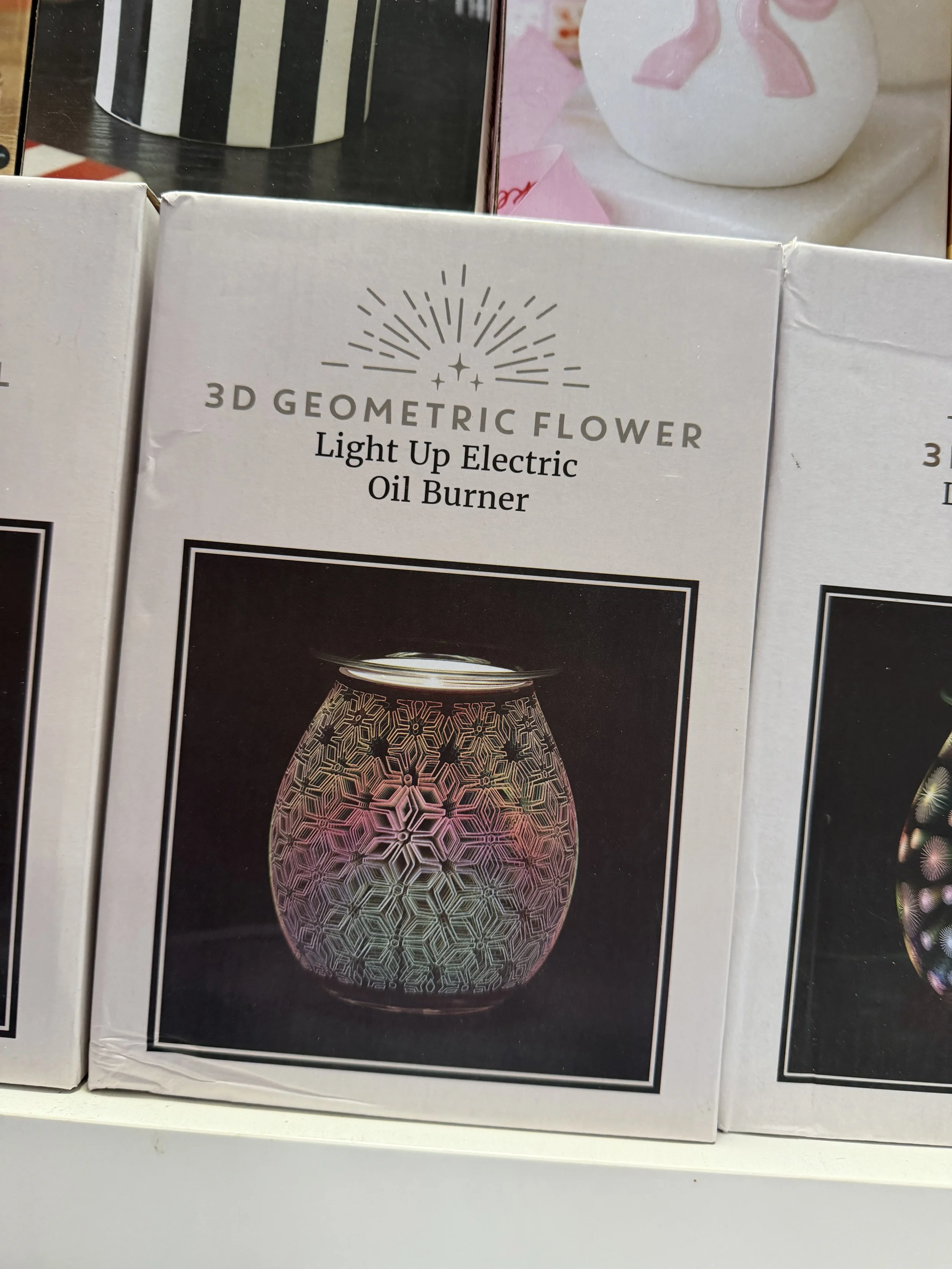 Geometric Flower Electric Burner