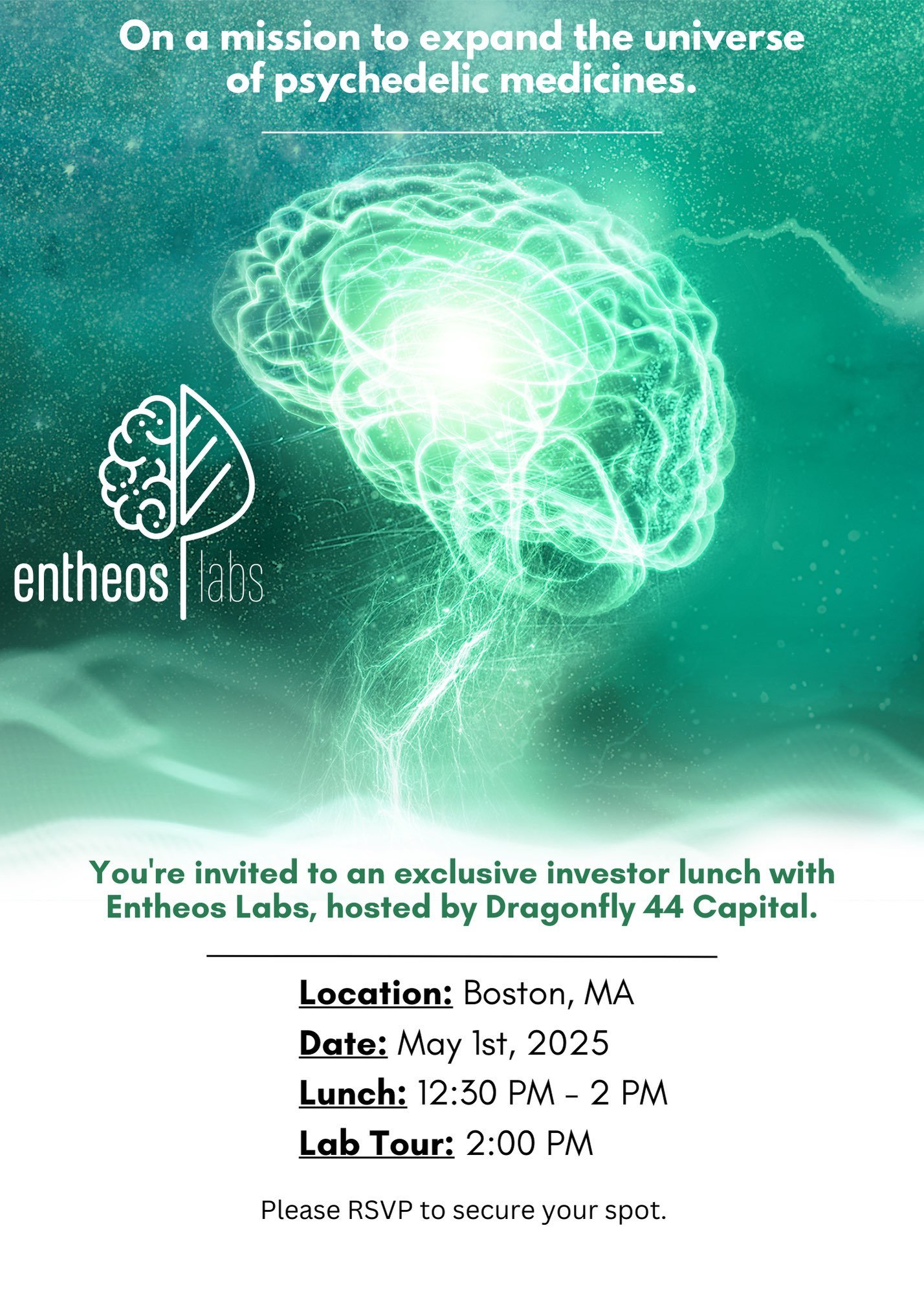 D44 / Entheos Exclusive Lab Tour & Lunch