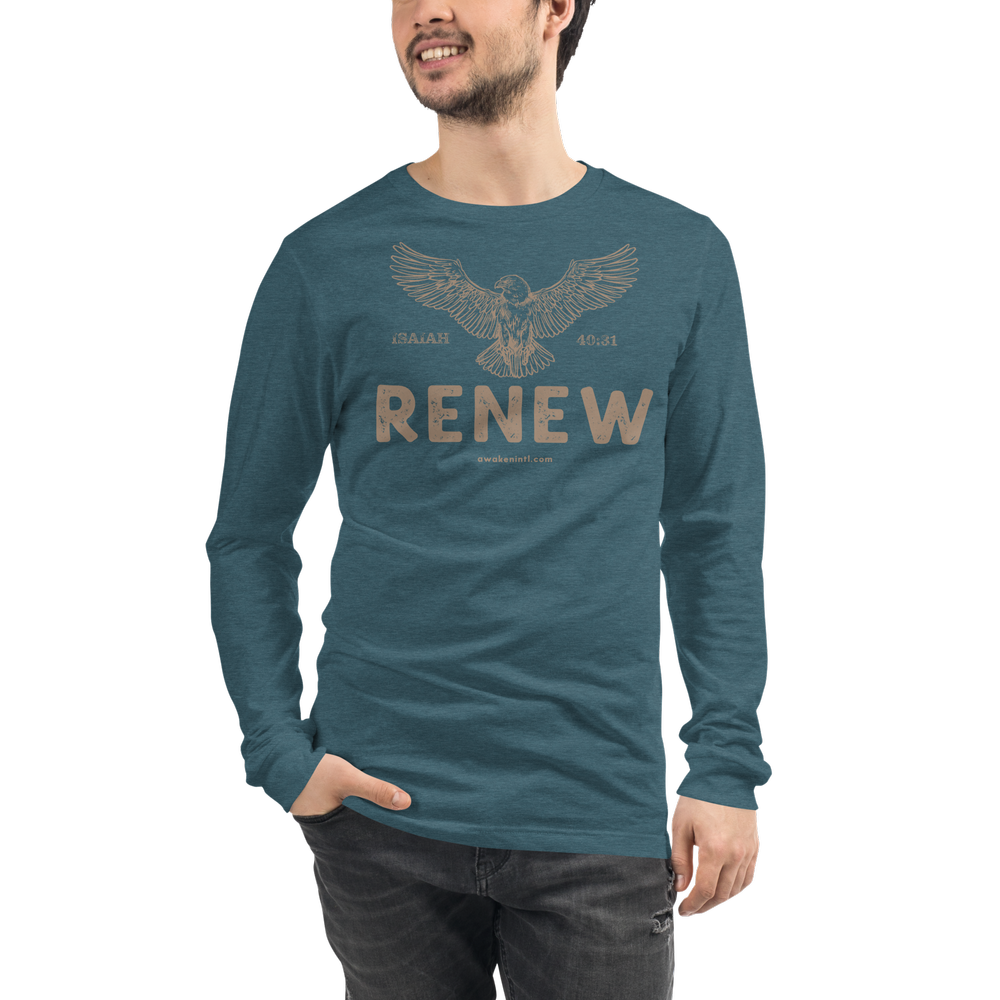 RENEW - Unisex Long Sleeve Tee - (Shipping Included) — Awaken