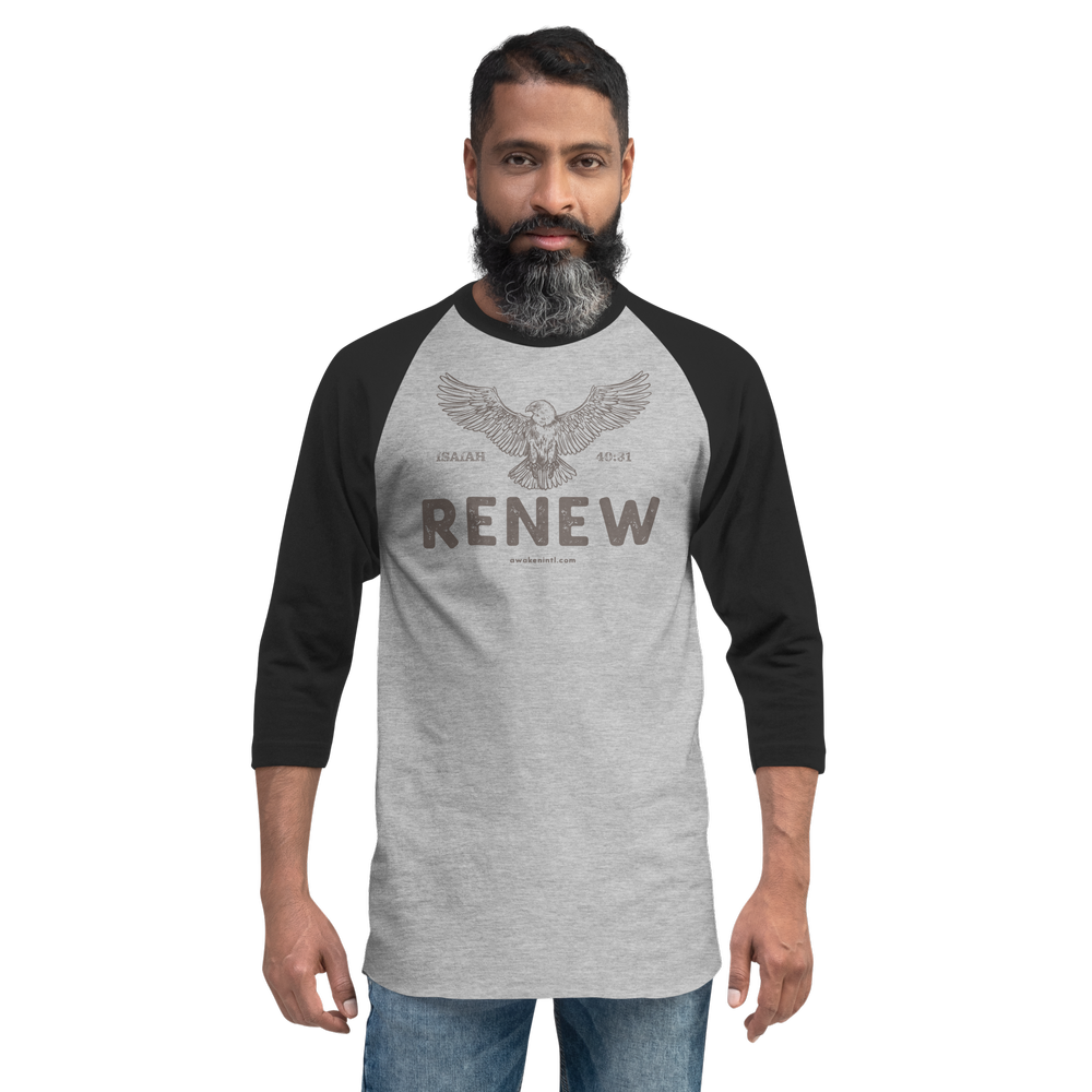 RENEW - 3/4 sleeve raglan shirt - (Shipping Included) — Awaken