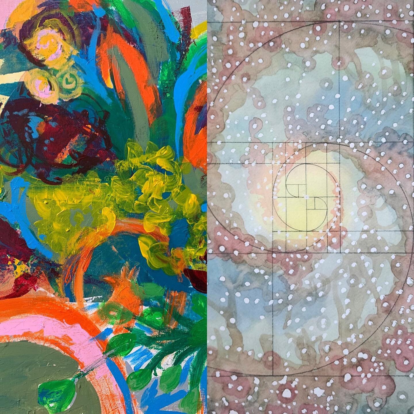 📣Artist Talk This Thursday!📣

Come join us this Thursday, April 13th, from 6pm-8pm and hear artists Elizabeth Ventura and Jorge Arias share about their creatives process and their current exhibition &ldquo;Expressions of Abstraction and Sacred Geom